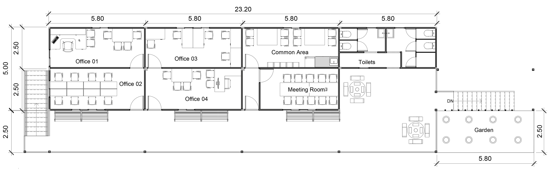 Administration Building Floor Plan